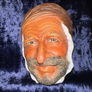 Rare Vintage Persian Bossons Head